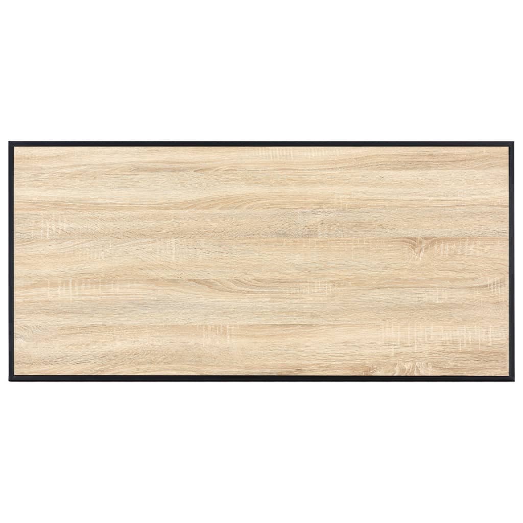 vidaXL Esstisch Eichenfarbe 120x60x75 cm MDF
