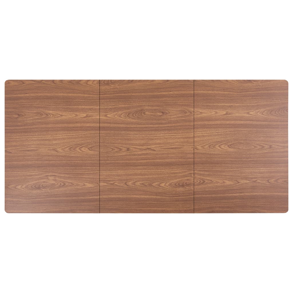 vidaXL Esstisch Braun 200x100x75 cm MDF