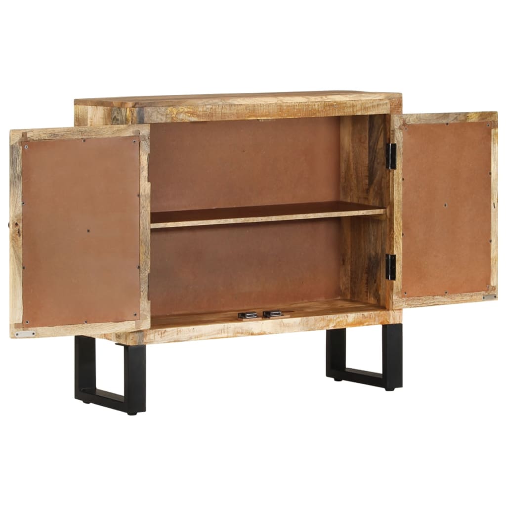 vidaXL Sideboard 80 x 30 x 76 cm Massivholz Mango