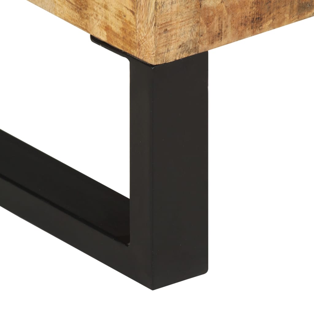 vidaXL Sideboard 80 x 30 x 76 cm Massivholz Mango
