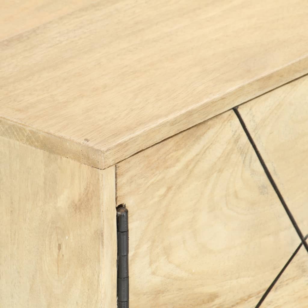 vidaXL TV-Schrank 140x30x40 cm Massivholz Mango