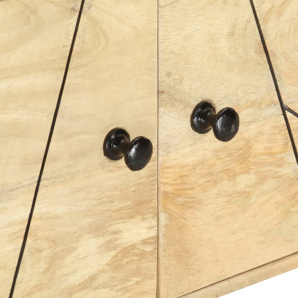 vidaXL TV-Schrank 140x30x40 cm Massivholz Mango