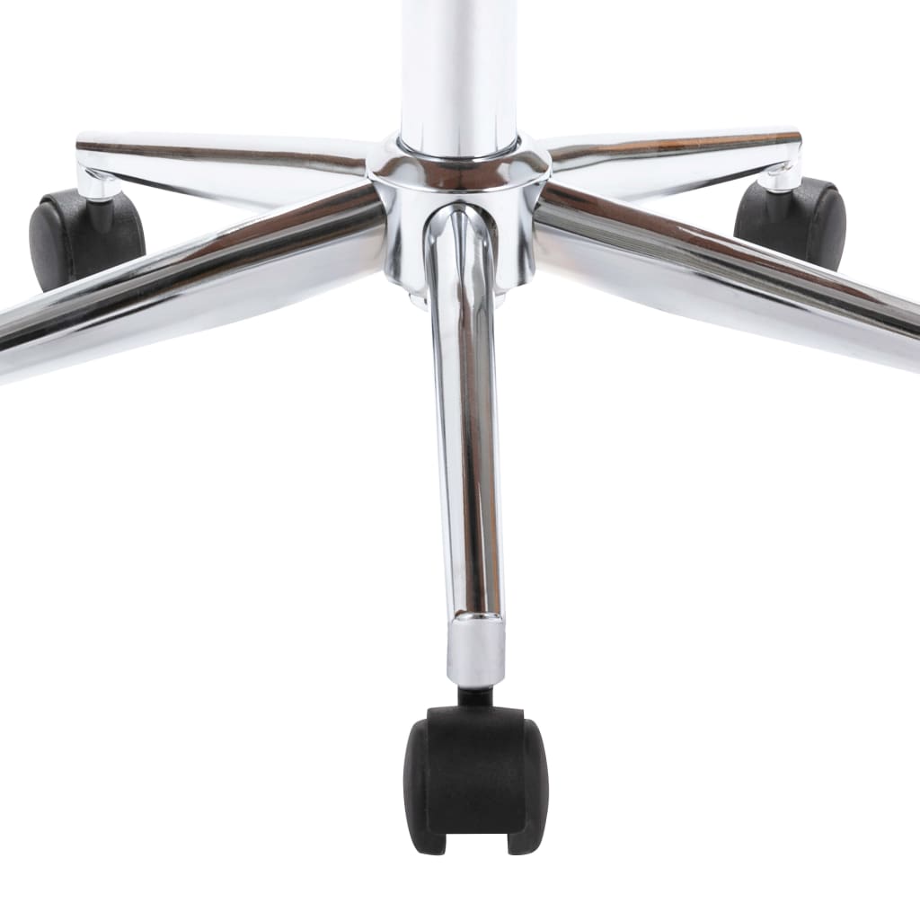 vidaXL Esszimmerstuhl Drehbar Schwarz Bugholz und Kunstleder