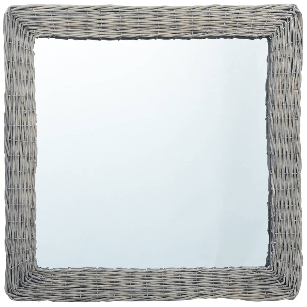 vidaXL Spiegel 50x50 cm Weide
