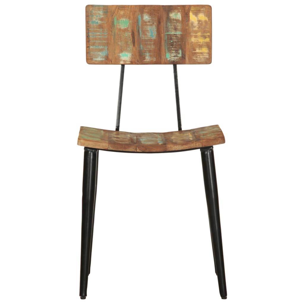 vidaXL Esszimmerstühle 2 Stk. Altholz Massiv