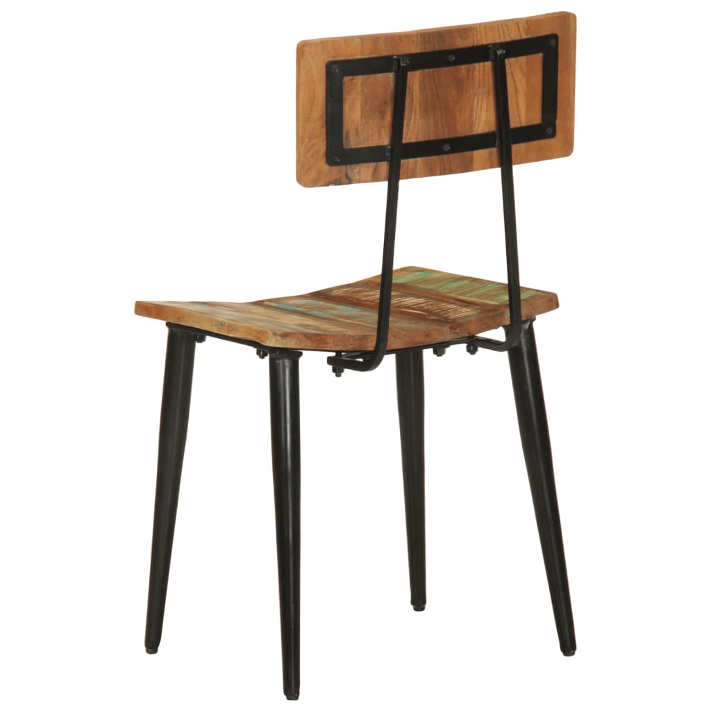 vidaXL Esszimmerstühle 2 Stk. Altholz Massiv