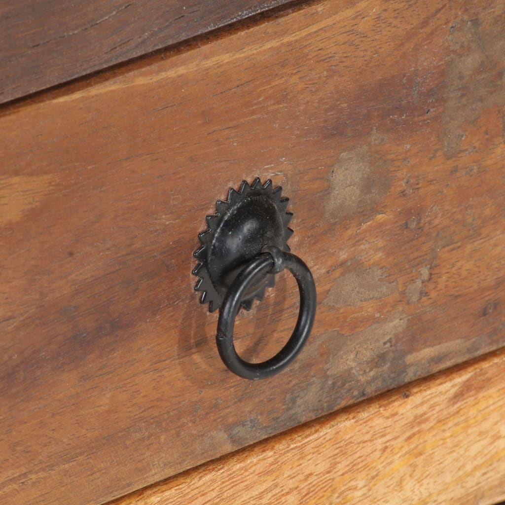 vidaXL Sideboard 70x30x68 cm Altholz Massiv