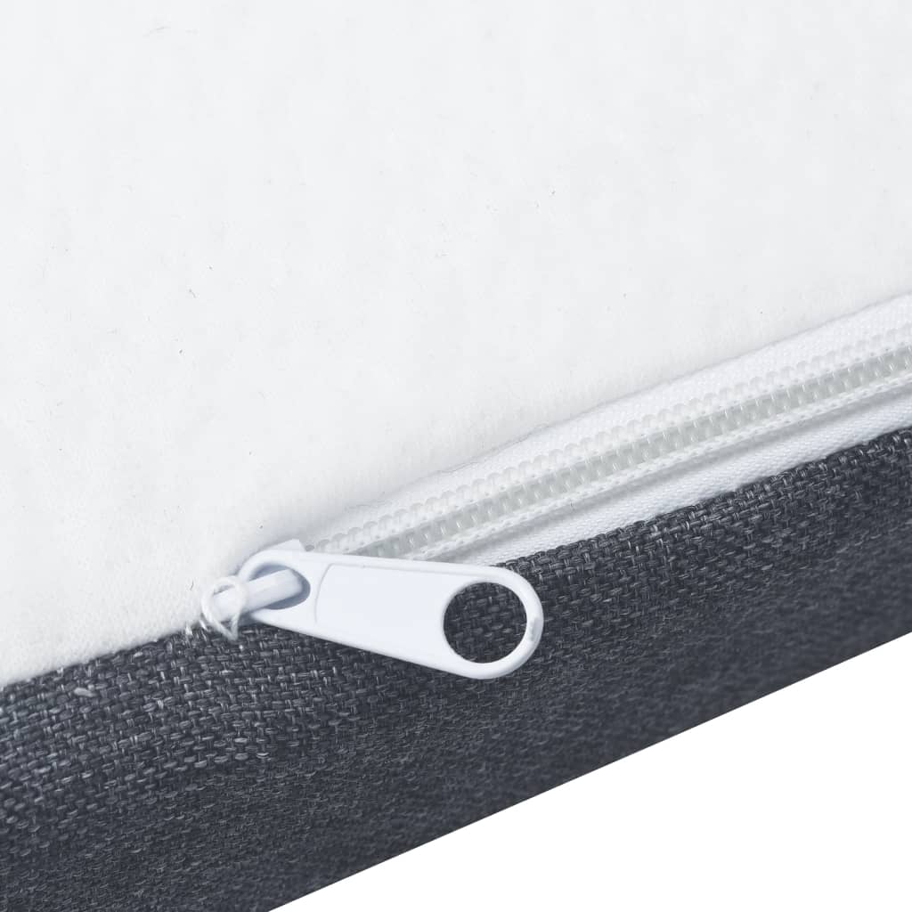 vidaXL Boxspringbett-Matratzenauflage 200 x 120 x 5 cm Mittelweich