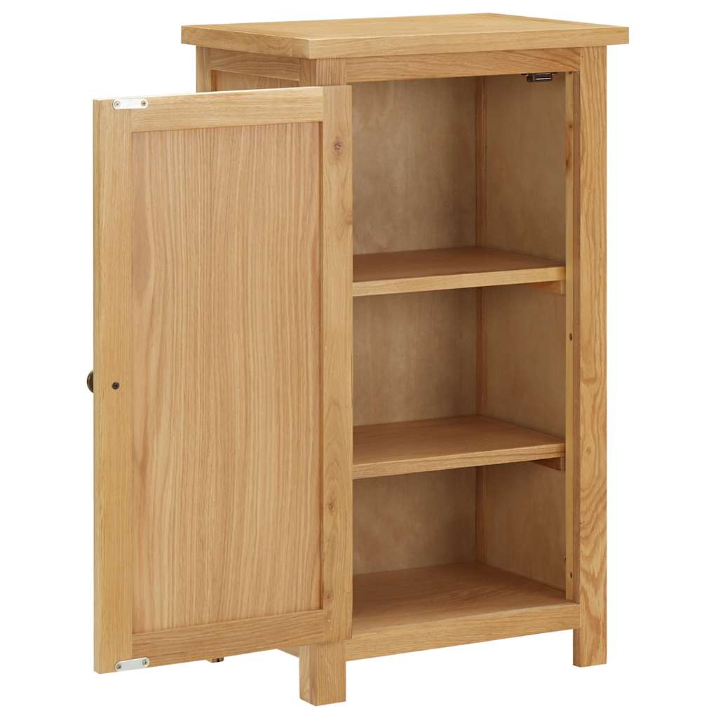 vidaXL Schrank 45x32x85 cm Eiche Massivholz