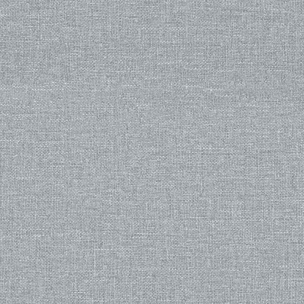 vidaXL Massagesessel Hellgrau Stoff