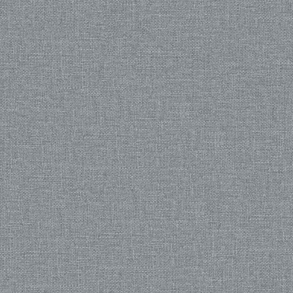 vidaXL Relaxsessel Hellgrau Stoff