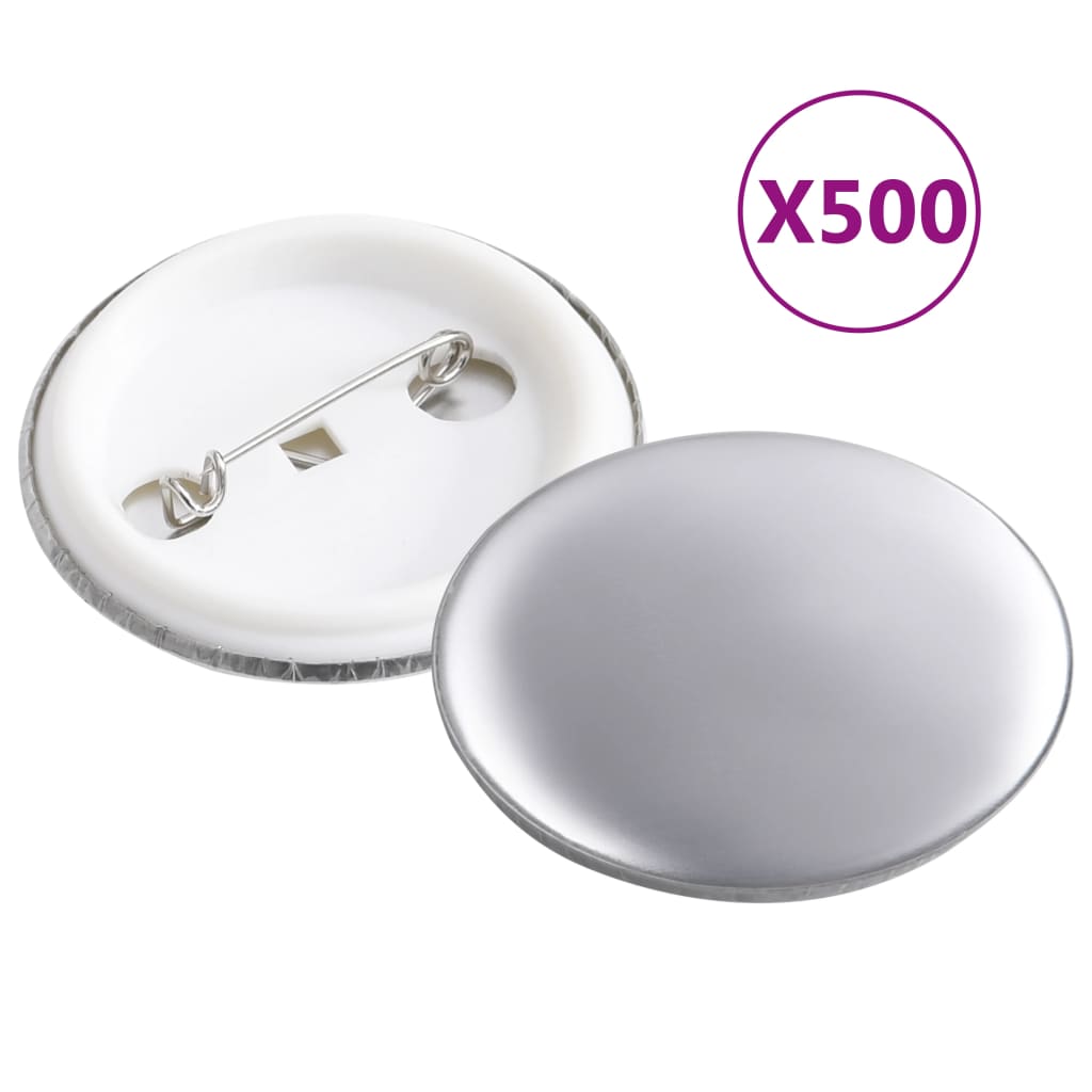 500 Stk. Button-Teile 58 mm