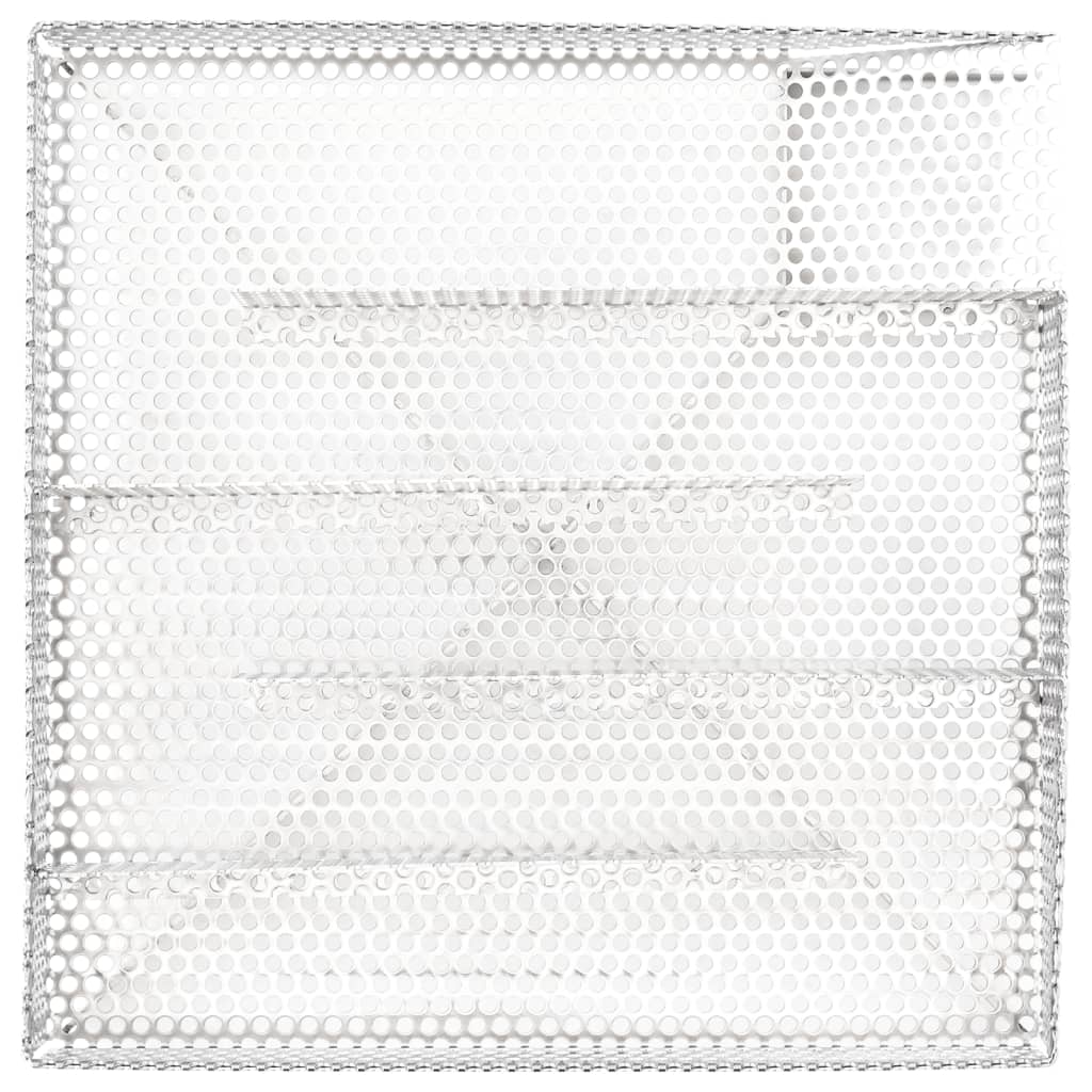 vidaXL Kaltrauchgenerator 5-Kammer 21 cm Edelstahl