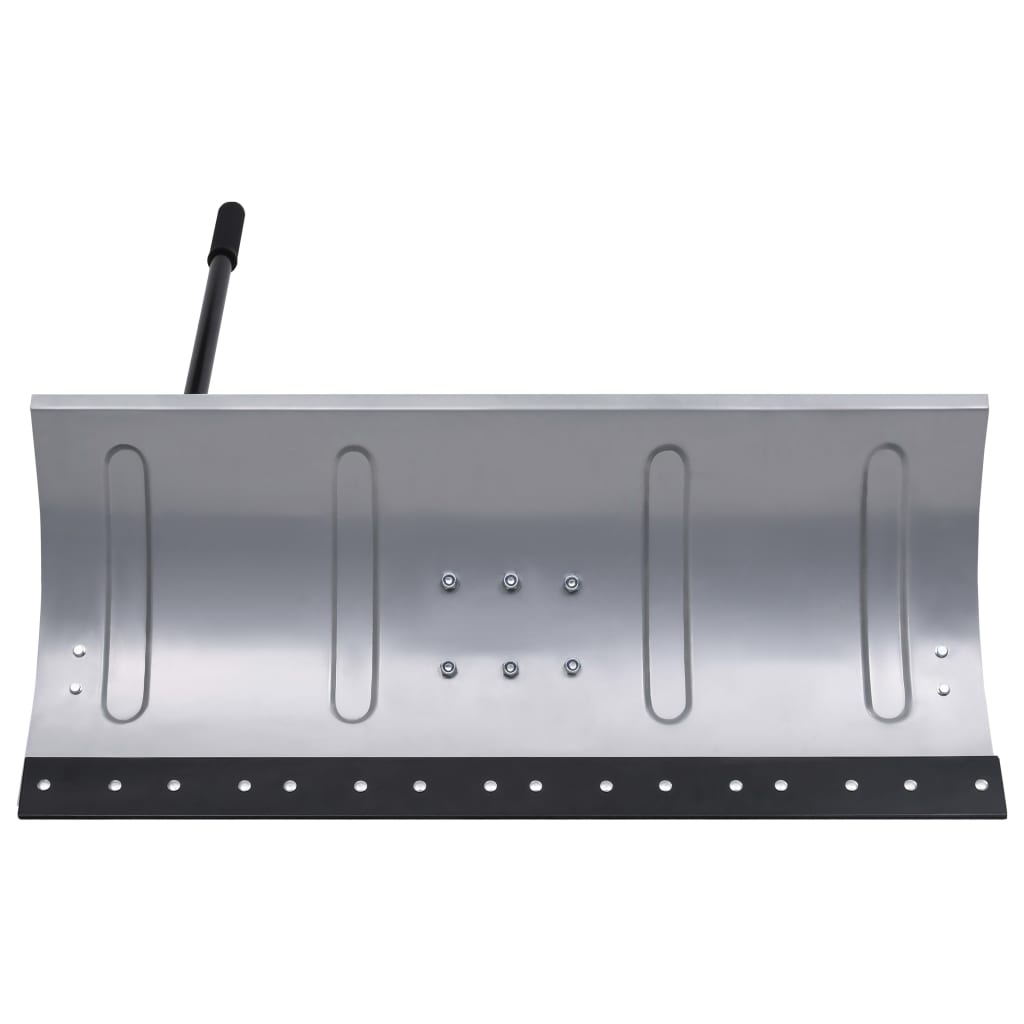 vidaXL Schneeschild für Rasentraktor mit Adapter 100 cm