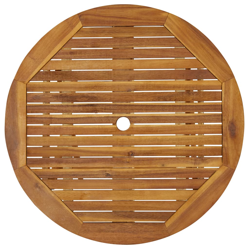 vidaXL 5-tlg. Garten-Essgruppe Klappbar Massivholz Akazie