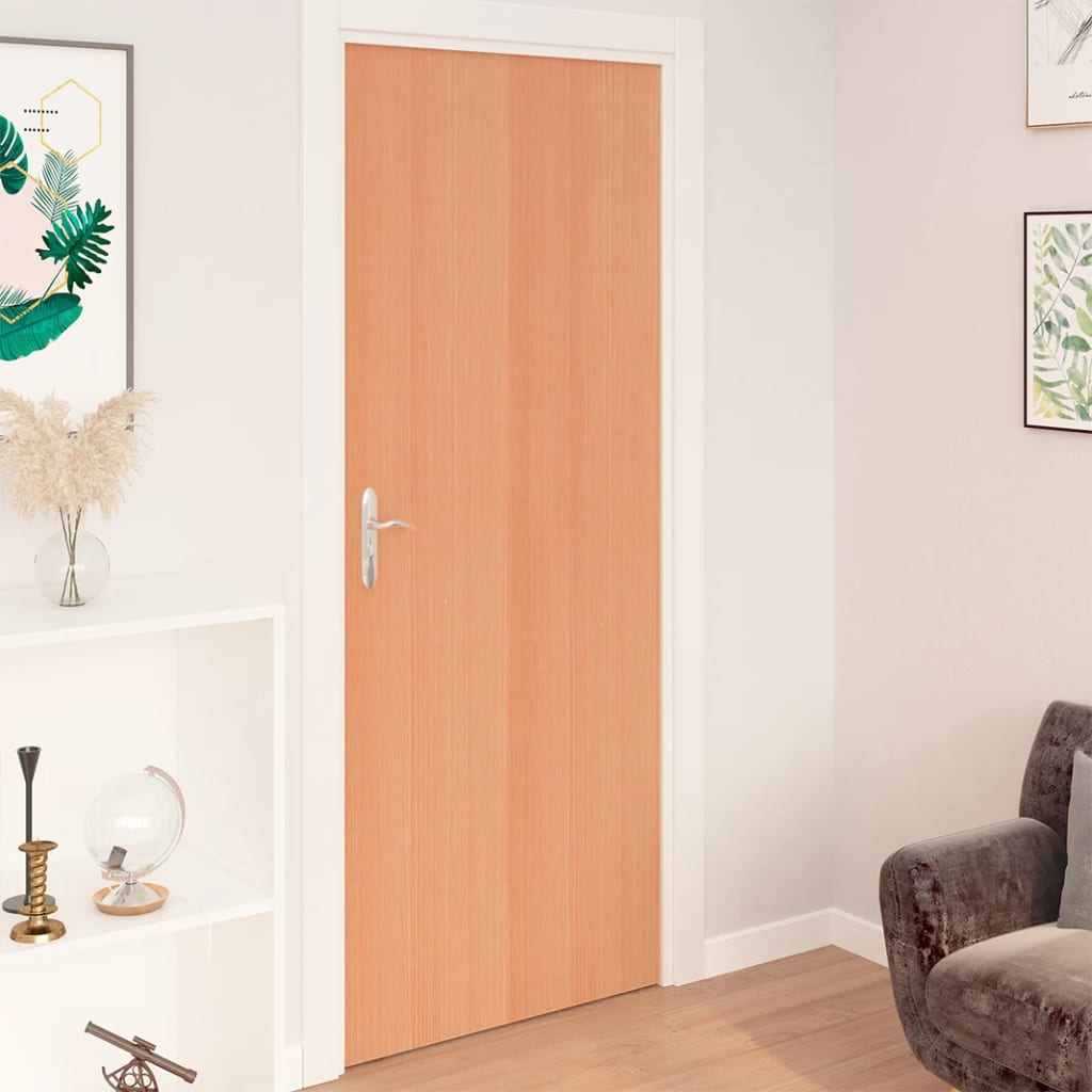 vidaXL Möbelfolie Selbstklebend Dunkles Holz 500x90 cm PVC