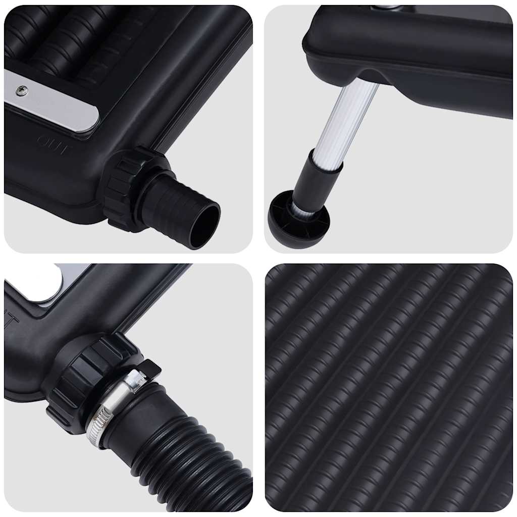 vidaXL Gebogene Solar-Heizpaneele für Pool 2 Stk. 110x65 cm