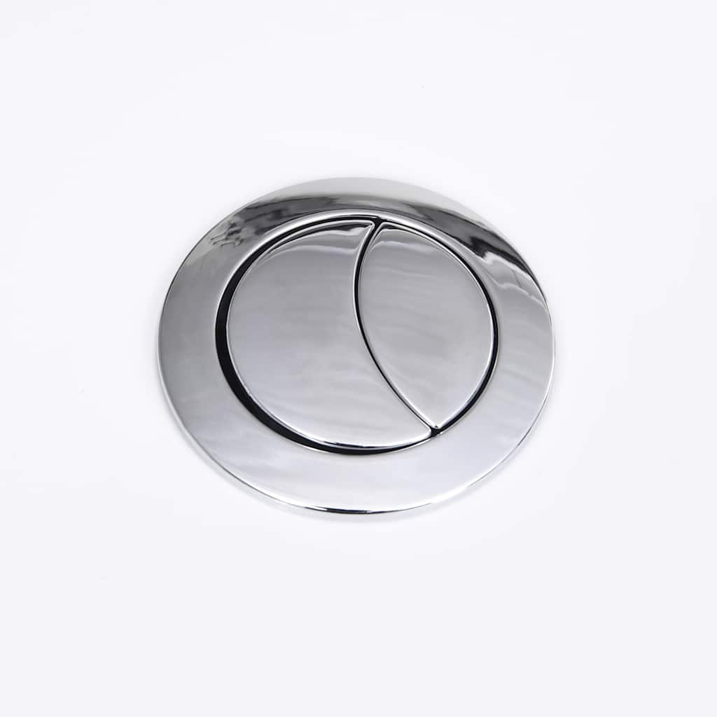 vidaXL WC Keramik-Toilette Badezimmer Rund Senkrechter Abgang Weiß