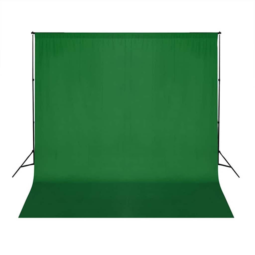 vidaXL Fotostudio-Set mit Softboxen, Hintergrundsystem und Reflektor
