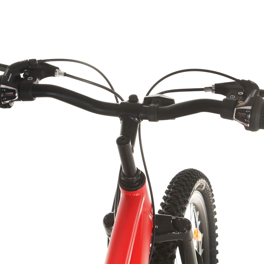 vidaXL Mountainbike 21 Gang 29 Zoll Rad 53 cm Rahmen Rot