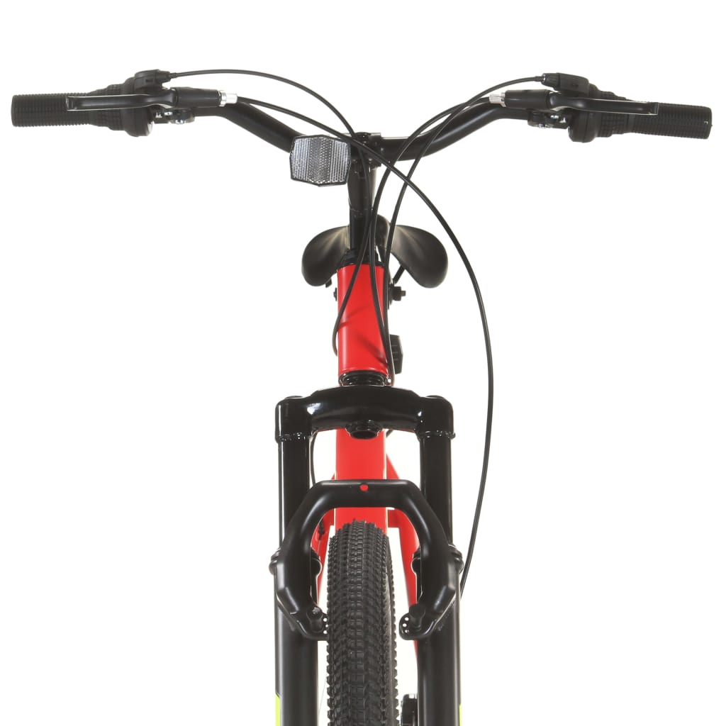 vidaXL Mountainbike 21 Gang 27,5 Zoll Rad 38 cm Rot