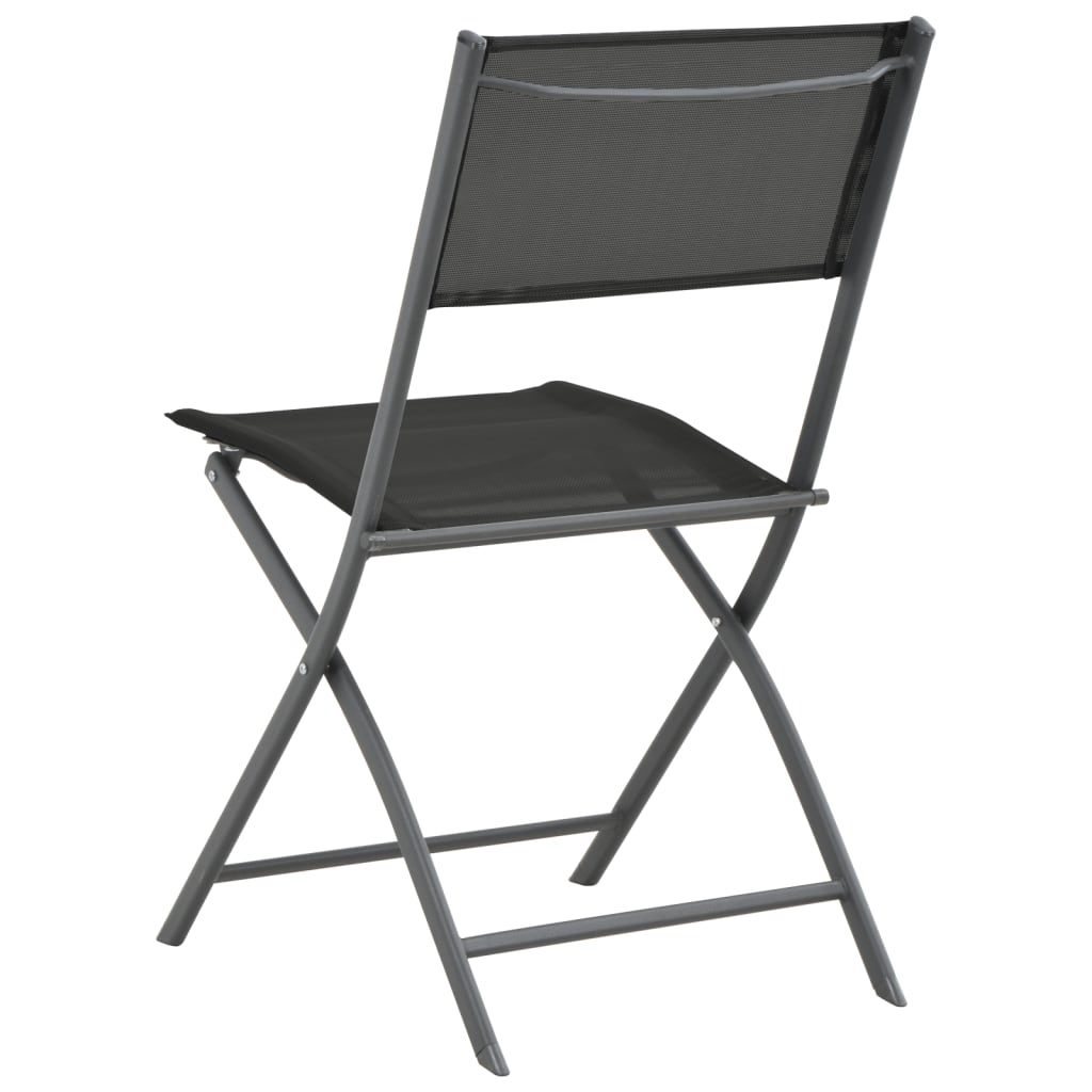 vidaXL 7-tlg. Garten-Essgruppe Stahl