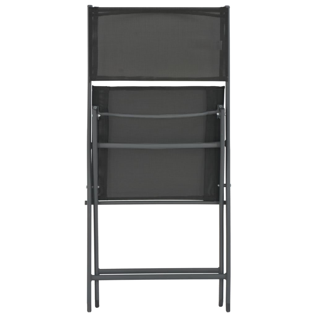 vidaXL 5-tlg. Garten-Essgruppe Stahl