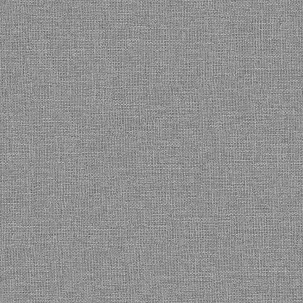 vidaXL Massagesessel Elektrisch Hellgrau Stoff