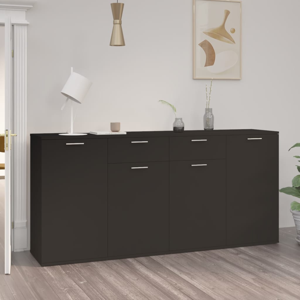 vidaXL Sideboard Weiß 160x36x75 cm Holzwerkstoff