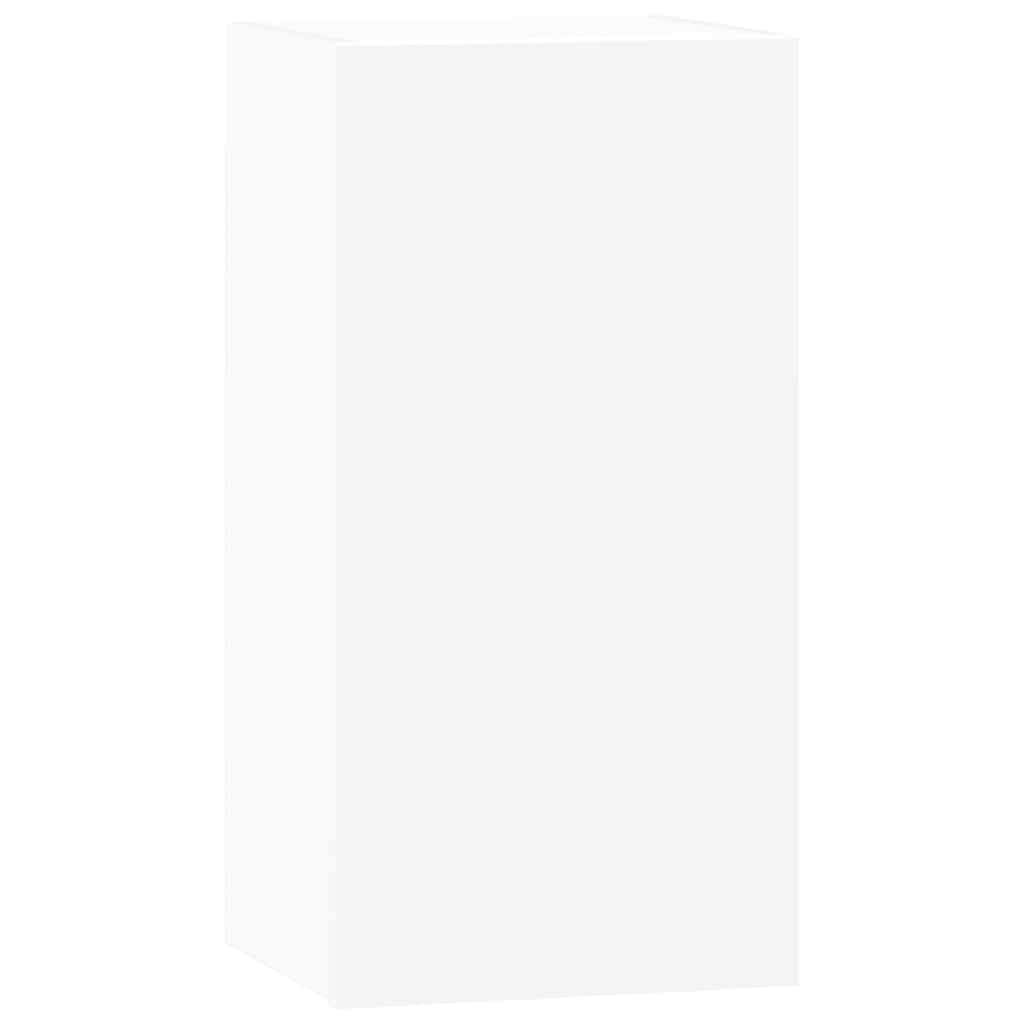 vidaXL 8-tlg. TV-Schrank-Set Weiß Holzwerkstoff