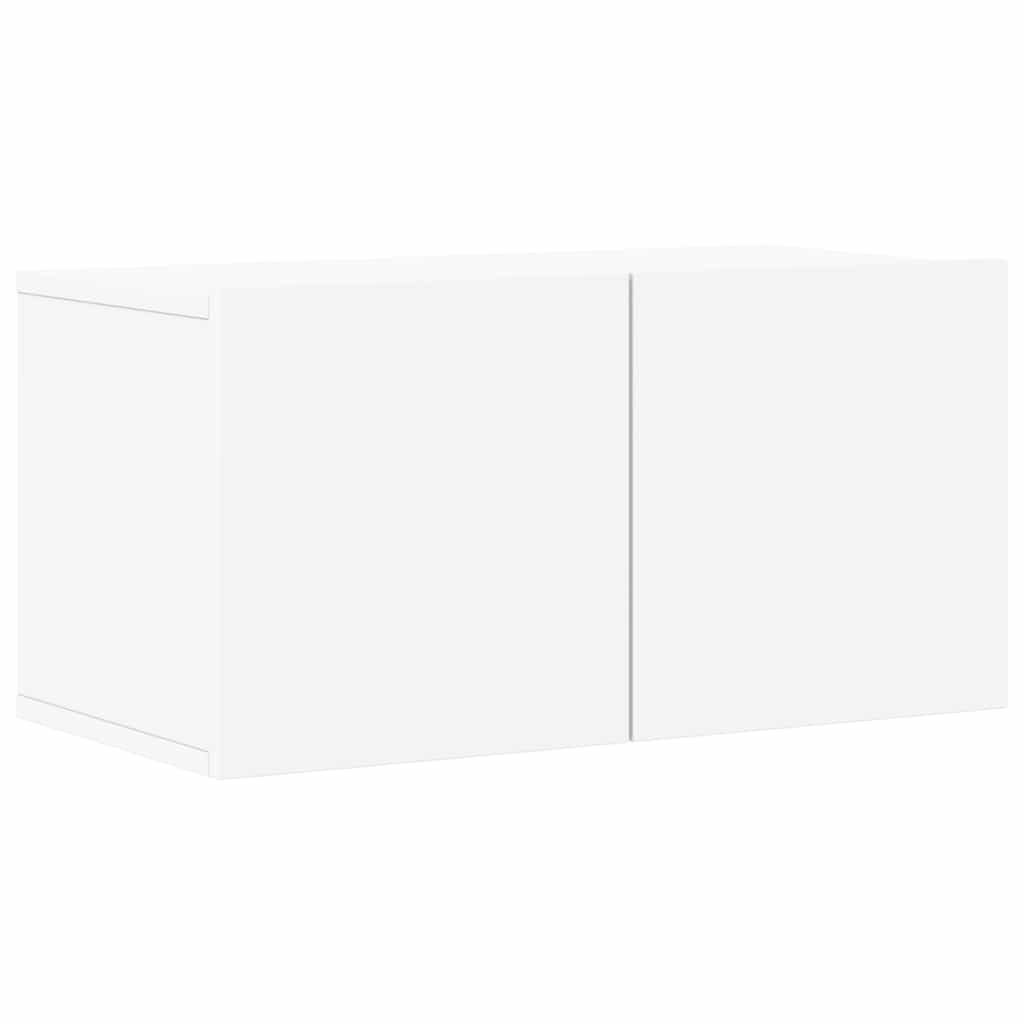 vidaXL 8-tlg. TV-Schrank-Set Weiß Holzwerkstoff