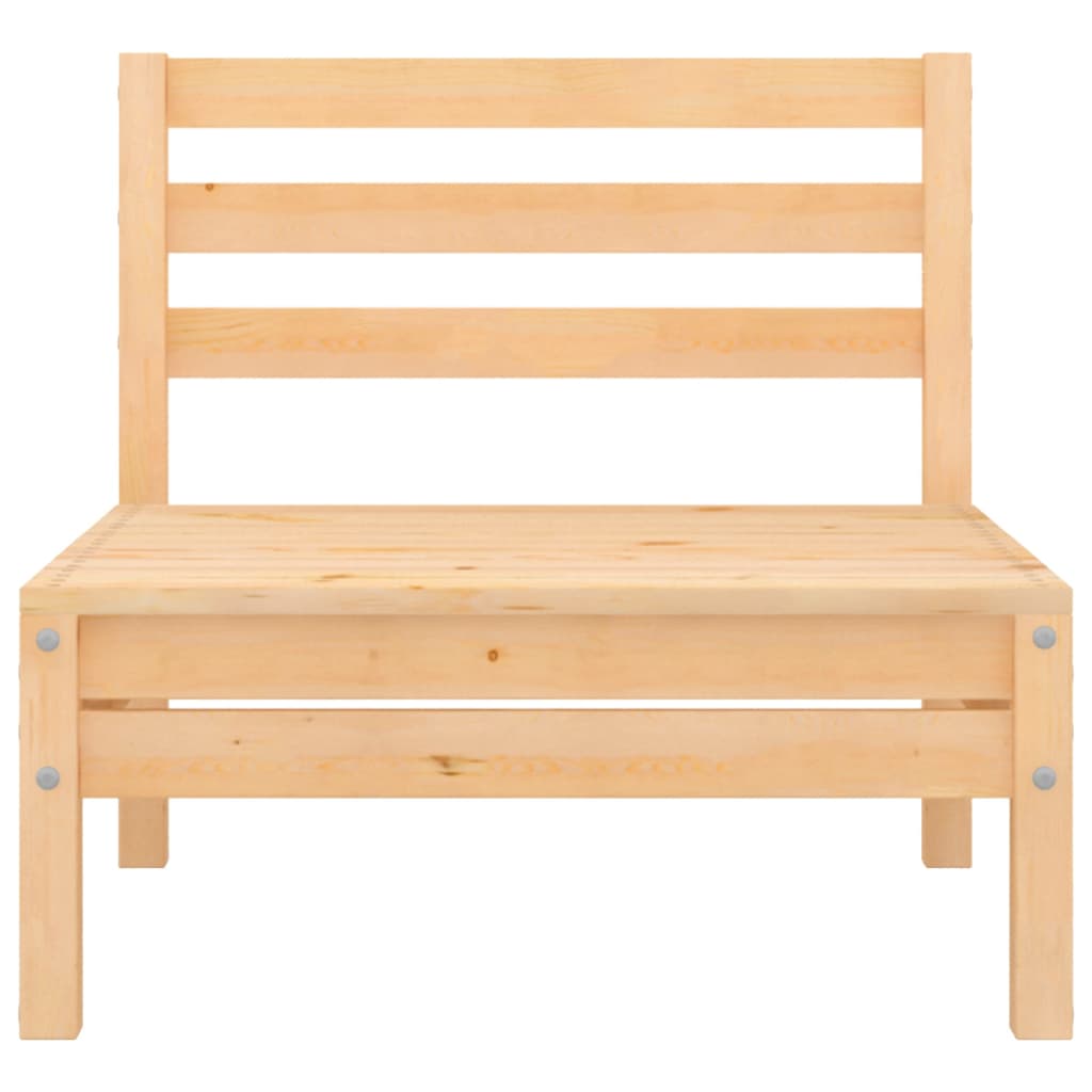 vidaXL 3-tlg. Garten-Lounge-Set Massivholz Kiefer
