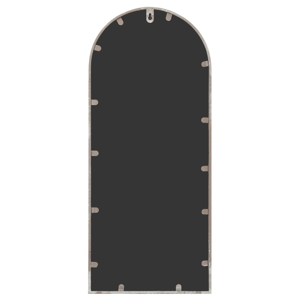vidaXL Spiegel Sandfarben 100x45 cm Eisen für den Innenbereich