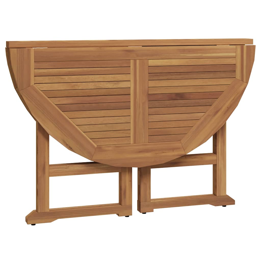 vidaXL 5-tlg. Garten-Essgruppe Klappbar Massivholz Teak