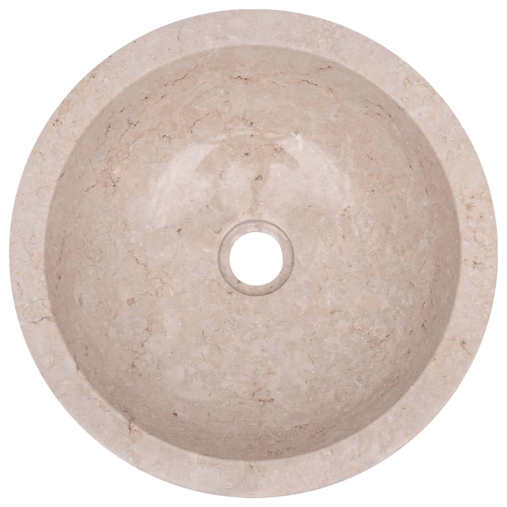 vidaXL Waschtisch mit Flussstein-Waschbecken Massivholz Teak