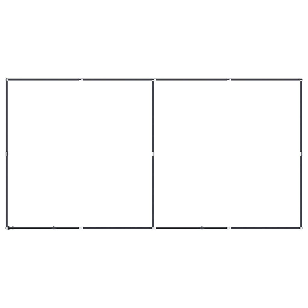 vidaXL Outdoor-Hundezwinger Stahl 7,37 m²