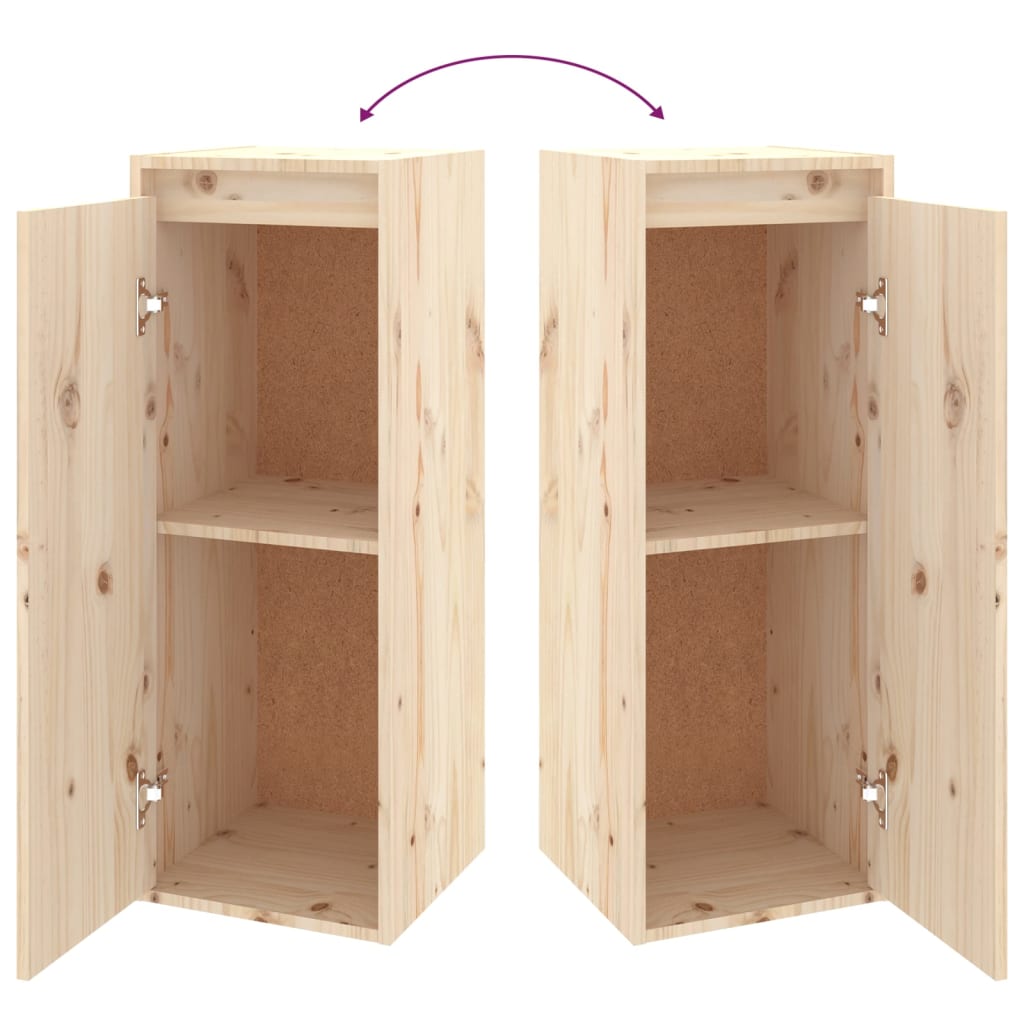 vidaXL TV-Schränke 5 Stk. Massivholz Kiefer