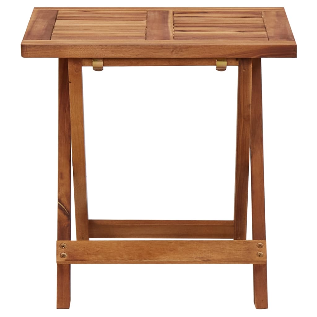 vidaXL Sonnenliegen 2 Stk. mit Tisch Massivholz Akazie