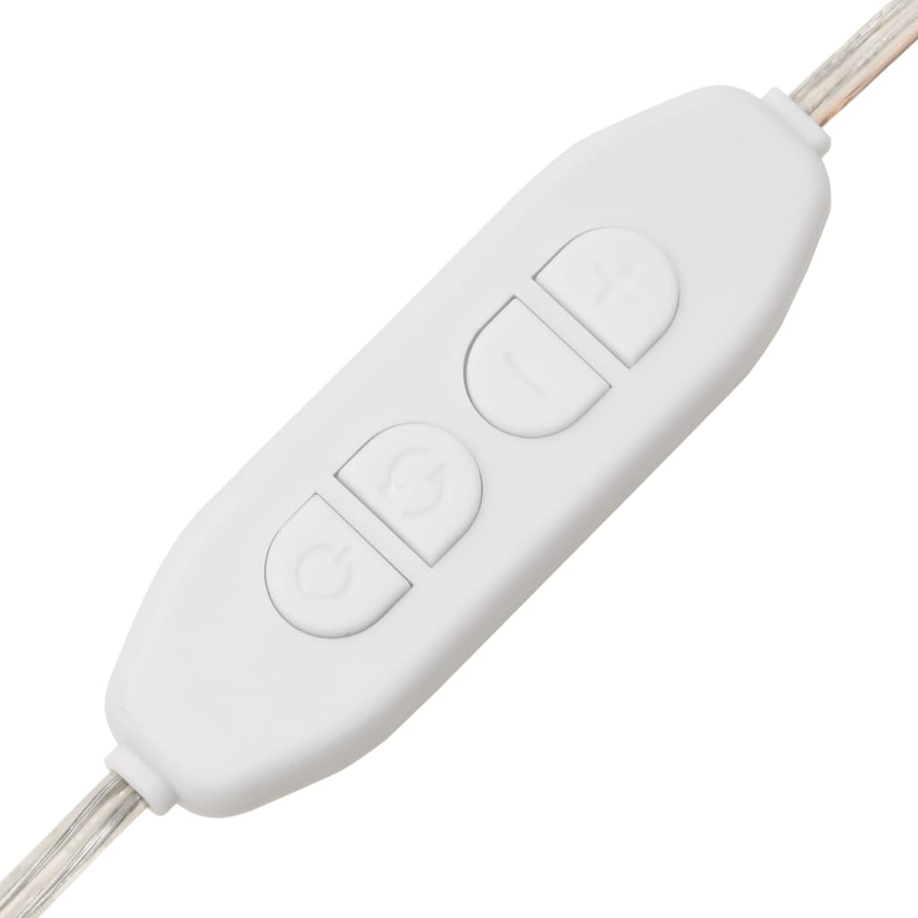 vidaXL Schminktisch-Set mit LED Massivholz Kiefer