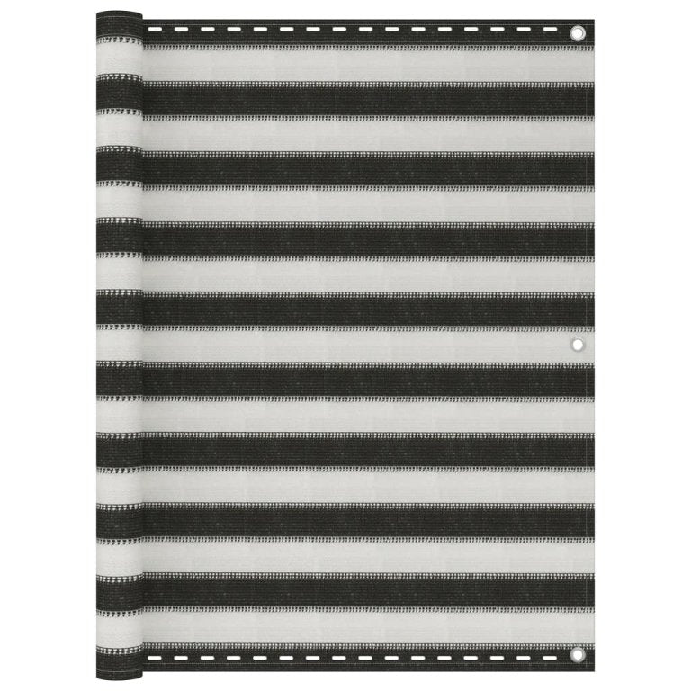 vidaXL Balkon-Sichtschutz Anthrazit 75x300 cm HDPE