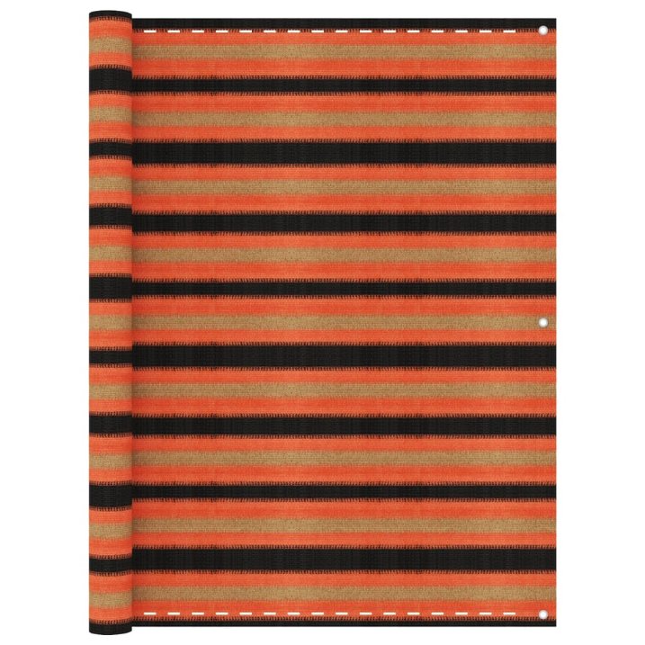 vidaXL Balkon-Sichtschutz Anthrazit 75x300 cm HDPE