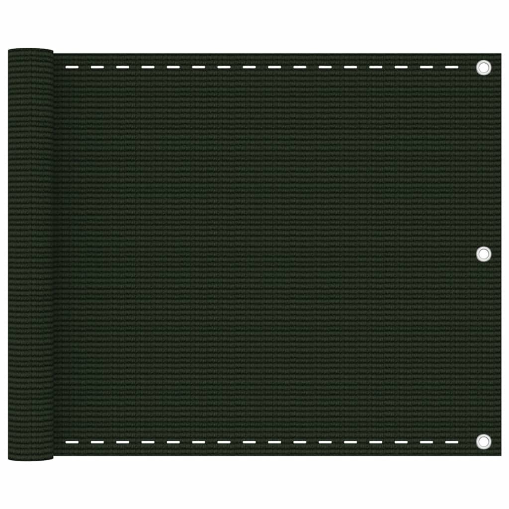 vidaXL Balkon-Sichtschutz Anthrazit 75x300 cm HDPE