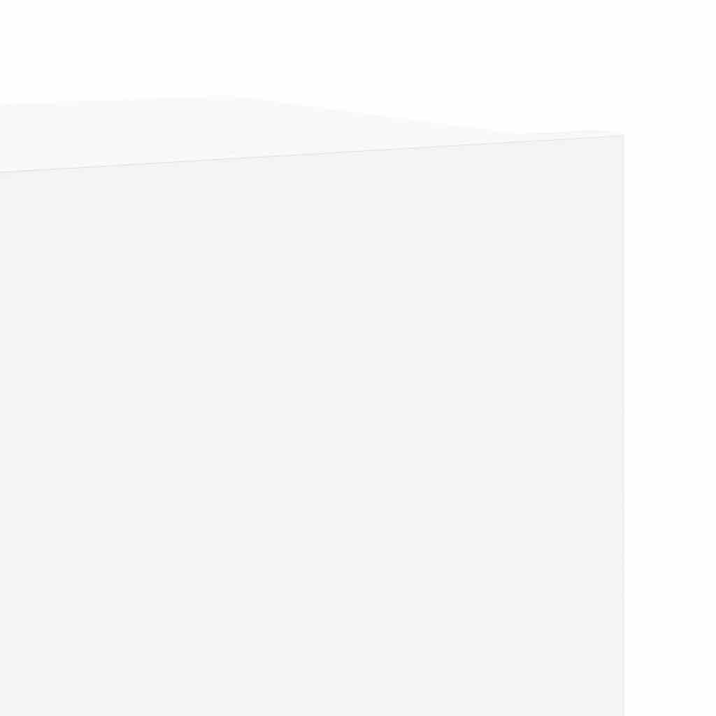 vidaXL 7-tlg. TV-Schrank-Set Weiß Holzwerkstoff