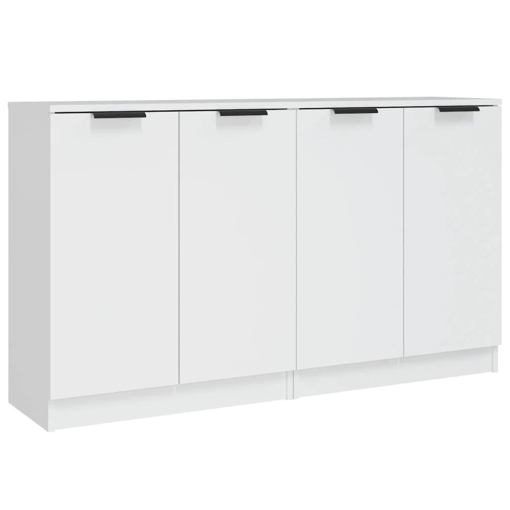 vidaXL Sideboards 2 Stk. Weiß 60x30x70 cm Holzwerkstoff