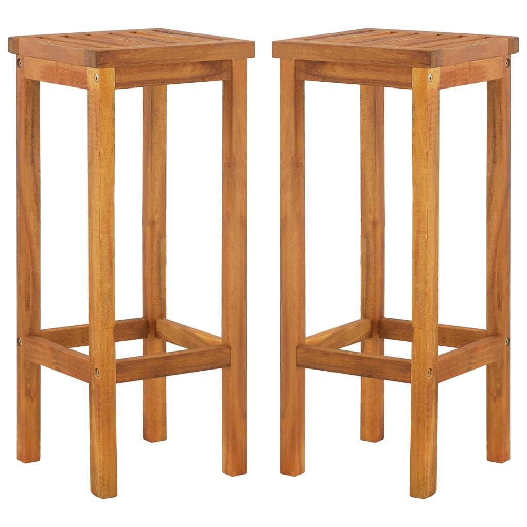 vidaXL 3-tlg. Gartenbar-Set Massivholz Akazie