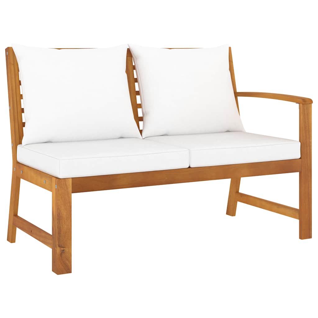 vidaXL Couchtisch 100x50x33 cm Massivholz Akazie