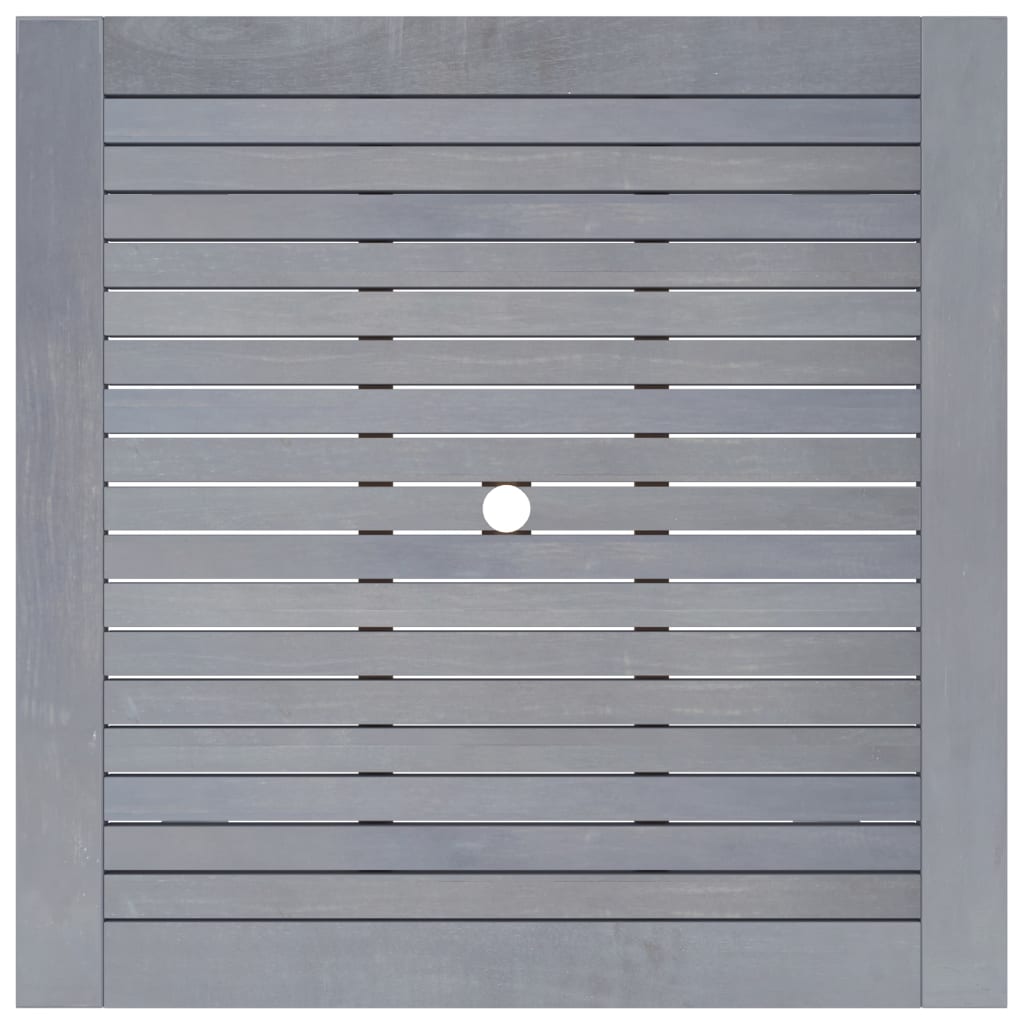 vidaXL Garten-Esstisch 88x88x74 cm Akazie Massivholz