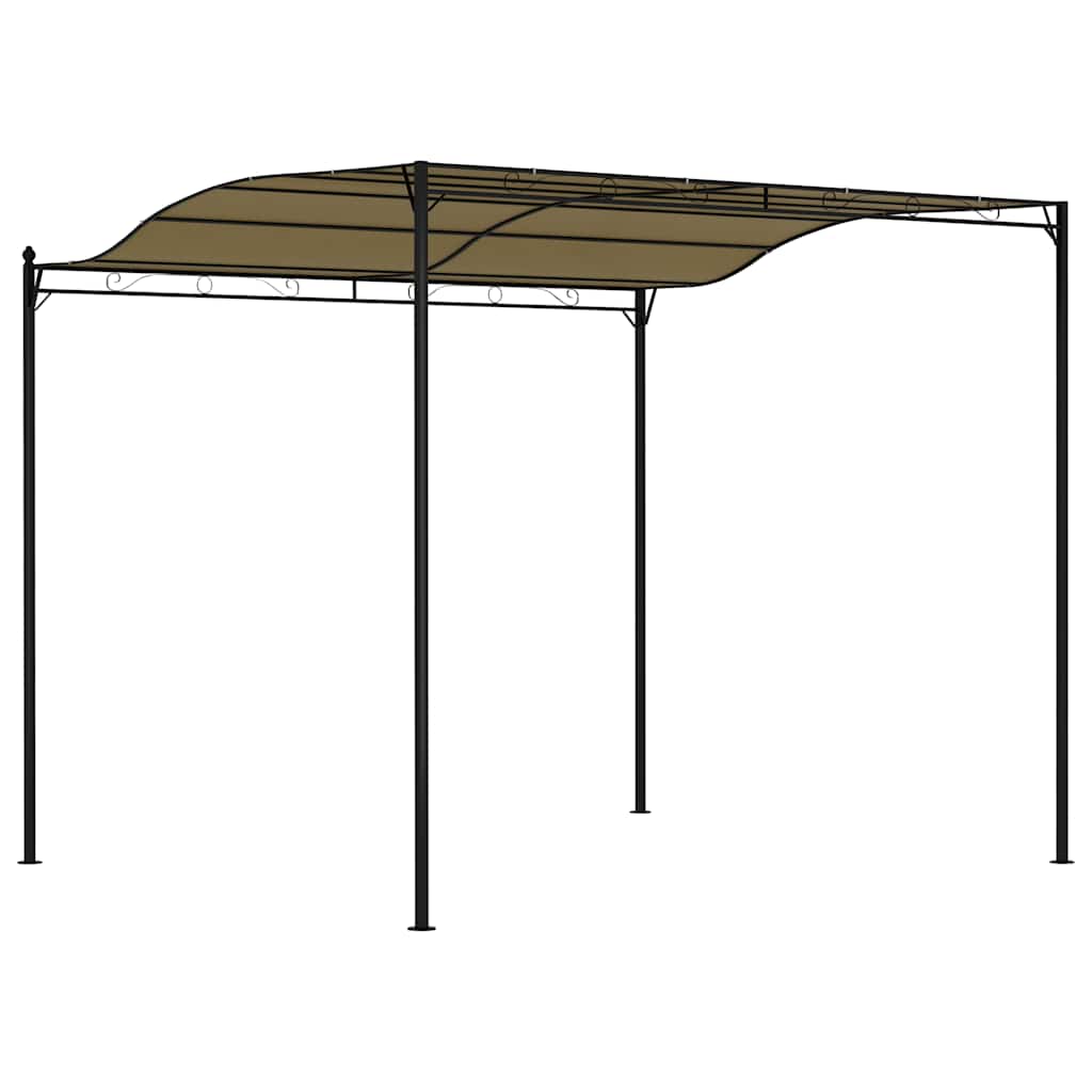 vidaXL Pavillon 3x2,4 m Taupe 180 g/m²