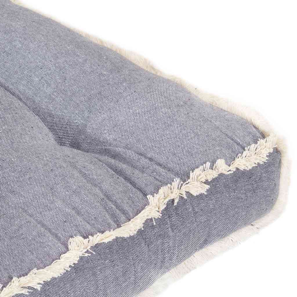 vidaXL Palettensofa-Kissen Anthrazit 120x80x10 cm