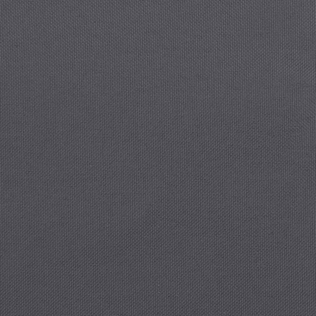 vidaXL Gartenbank-Auflage Anthrazit 100x50x7 cm Oxford-Gewebe